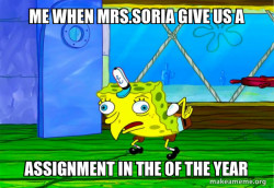 Mocking SpongeBob