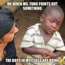 Skeptical Third World Kid