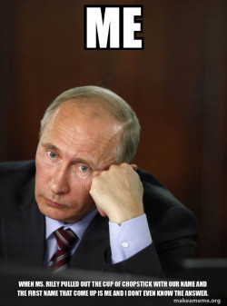 Contemplative Putin