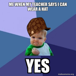 Scumbag Success Kid