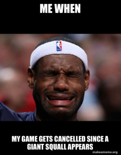 Lebron Crying