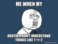 Y U No