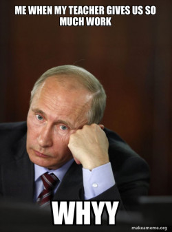Contemplative Putin