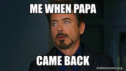 Tony Stark Eye Roll
