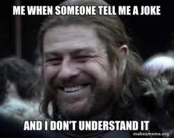 Happy Ned Stark Meme