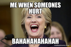 Hillary Clinton Laughs