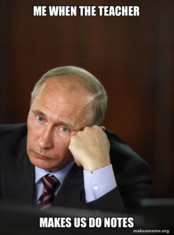 Contemplative Putin