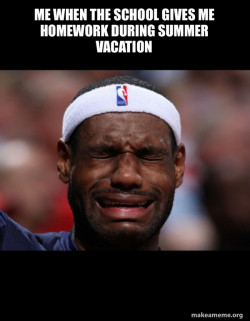 Lebron Crying