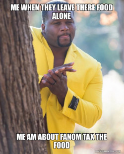 Anthony Adams in Yellow Suit Rubbing Hands
