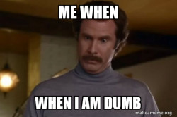 Ron Burgundy I am not even mad or That's amazing (Anchorman)