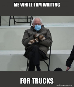 Bernie Sanders at the Inauguration