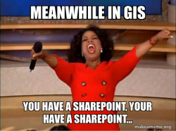 Meanwhile in GIS