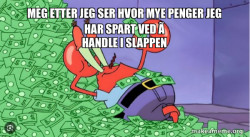 Mr Krabs Money