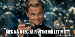 Great Gatsby Reaction - Leonardo DiCaprio Toast