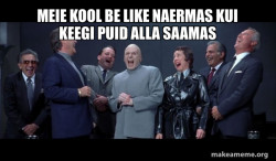 Dr Evil and Henchmen laughing - and then they said