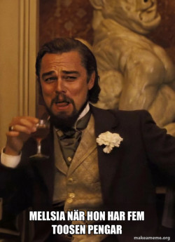Leonardo DiCaprio Laughing Django