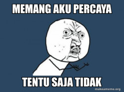 Y U No