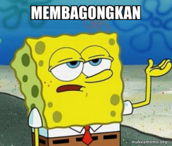 Tough SpongeBob