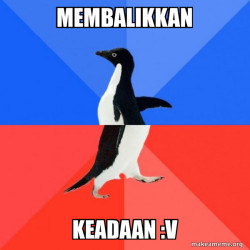 Socially Awkward Awesome Penguin