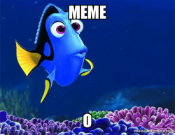 Dory from Nemo  (5 second memory)