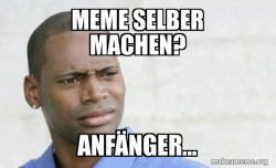 Confused Black Man