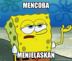 Tough SpongeBob