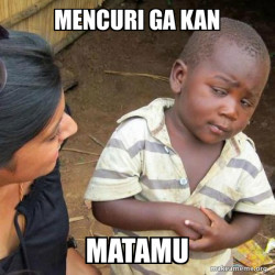 Skeptical Third World Kid