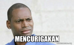 Confused Black Man