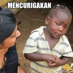 Skeptical Third World Kid