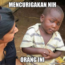 Skeptical Third World Kid