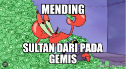 Mr Krabs Money