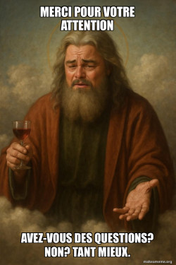 Godâs Utter Disappointment