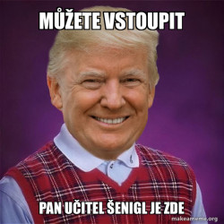 Pan uÄitel Å enig