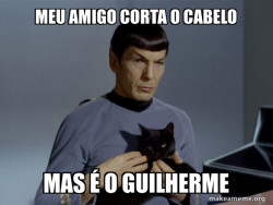 Spock and Cat Meme