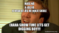 Sarcastic Nicholas Cage