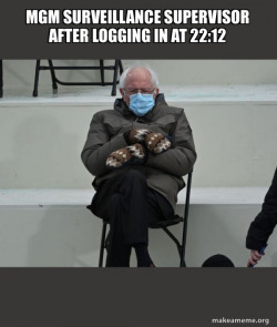 Bernie Sanders at the Inauguration