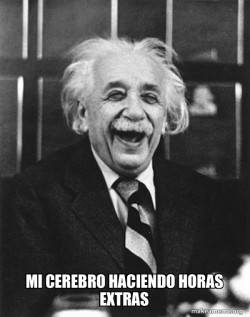Laughing Albert Einstein