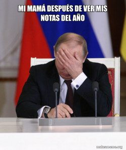 Putin Facepalm