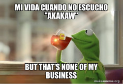 Kermit Drinking Tea