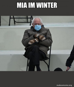 Bernie Sanders at the Inauguration