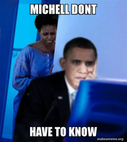 Redditor Obama's Wife