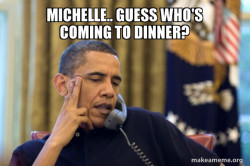 Obama Ordering a Pizza (on the phone)