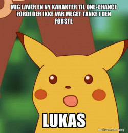 Surprised Pikachu