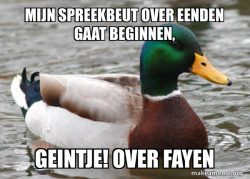 Actual Advice Mallard