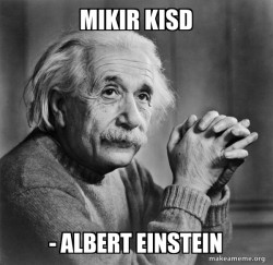 Serious Albert Einstein