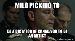 milo gay?