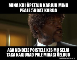 Samuel L Jackson from Pulp Fiction