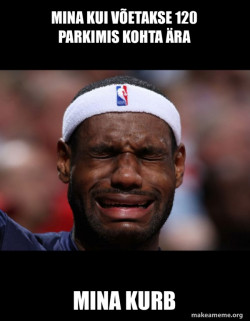 Lebron Crying