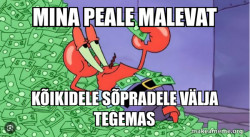 Mr Krabs Money
