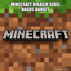 Nek HP kentang pakai Minecraft